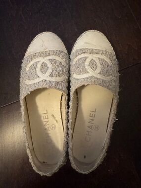 Chanel Tweed Espadrille